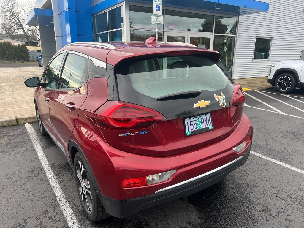 Used 2020 Chevrolet Bolt EV Premier with VIN 1G1FZ6S05L4141104 for sale in Hubbard, OR